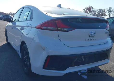 2019 Hyundai Ioniq Hybrid Blue из США, поврежденный, VIN KMHC65LC2KU174139
